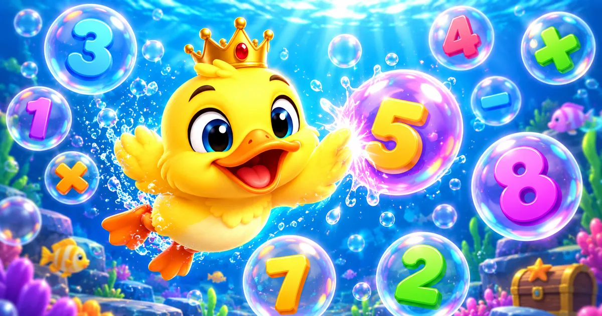 Bubble Pop Math game preview