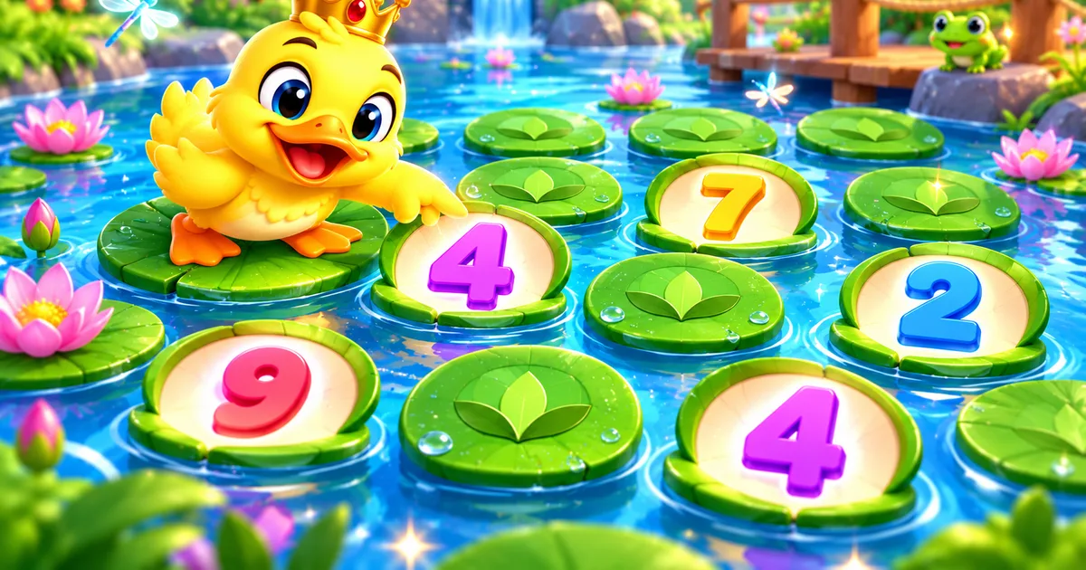 Number Pond game preview